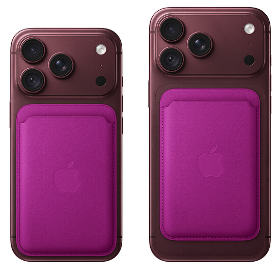Coque et housse Apple FineWoven Wallet with MagSafe Magenta pour Apple iPhone - Autre vue
