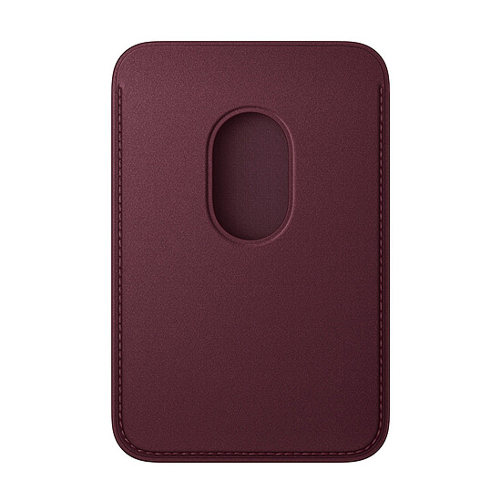Coque et housse Apple FineWoven Wallet with MagSafe Bordeaux pour Apple iPhone - Autre vue