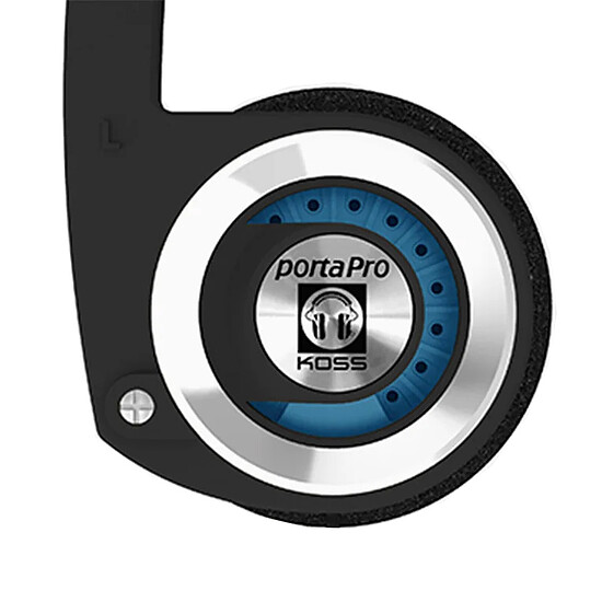Casque Audio Koss Porta Pro Mic/Remote - Noir et Bleu - Autre vue