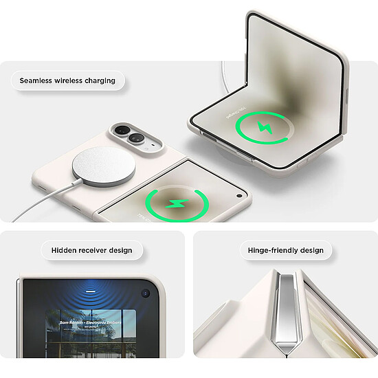 Coque et housse Elago Coque en silicone MagSafe pour iPhone Duo Bleu marine - Autre vue