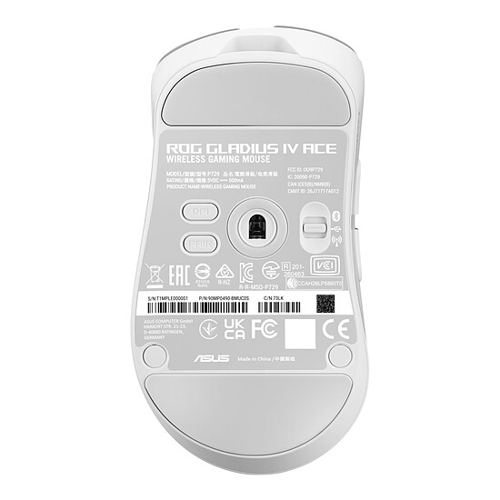 Souris PC ASUS ROG Gladius IV Ace - Blanc - Autre vue