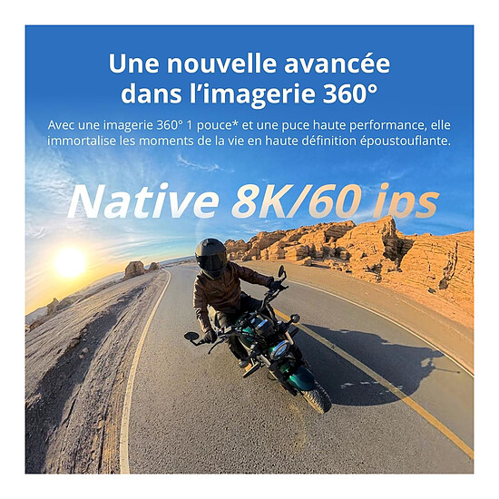 Caméra sport DJI Osmo 360 II Limitless Riding Combo - Autre vue