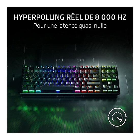 Clavier PC Razer Huntsman V3 HE Magnetic TKL - Autre vue