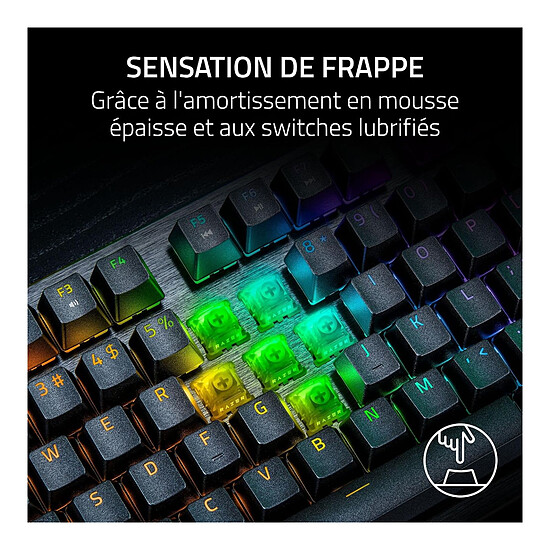 Clavier PC Razer Huntsman V3 HE Magnetic TKL - Autre vue