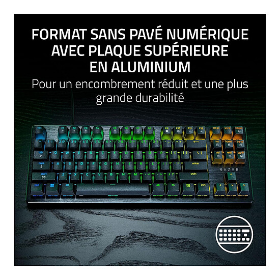 Clavier PC Razer Huntsman V3 HE Magnetic TKL - Autre vue