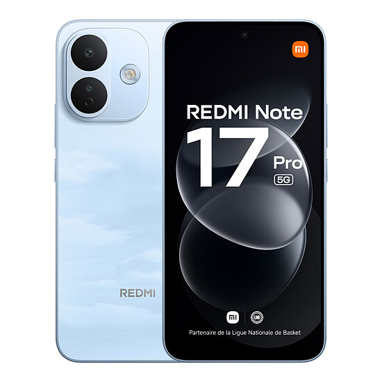 Smartphone Xiaomi Redmi Note 17 Pro 5G Bleu - 256 Go - 6 Go  - Autre vue