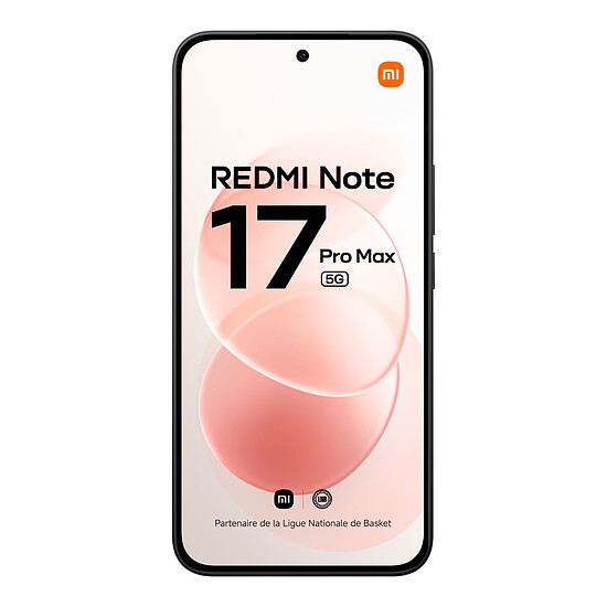 Smartphone Xiaomi Redmi Note 17 Pro Max 5G Noir - 256 Go - 8 Go - Autre vue
