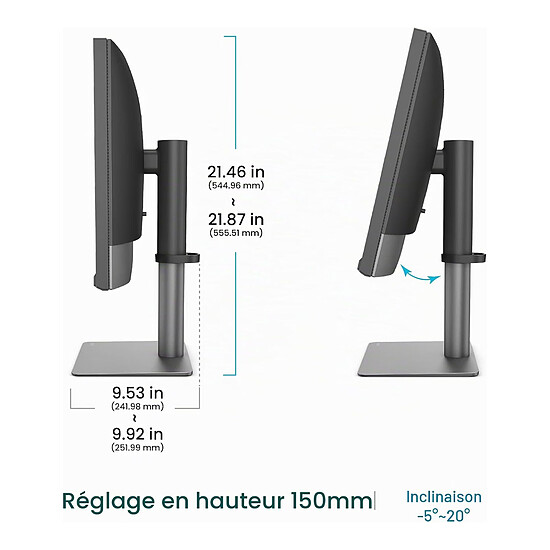 Écran PC BenQ 27" LED - PD2732U - Autre vue