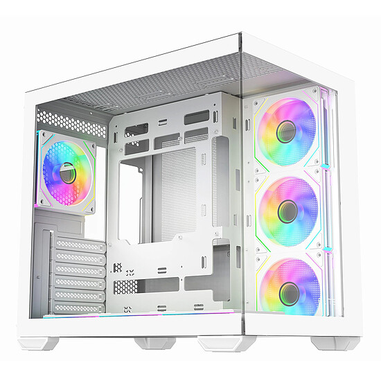 Boîtier PC Cooler Master Elite 681 7 fans Edition - Blanc - Autre vue