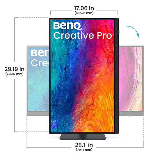 Écran PC BenQ PV3250U - Autre vue