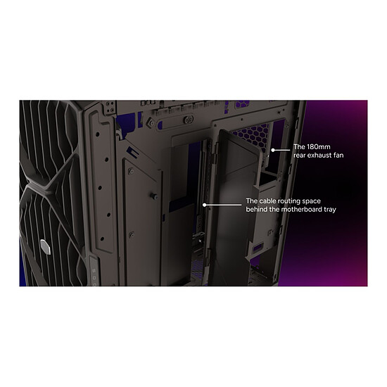 Boîtier PC Cooler Master HAF II 500 Noir - Autre vue