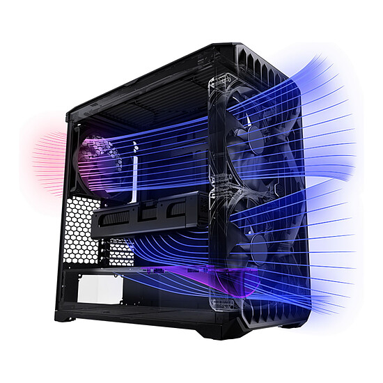 Boîtier PC Cooler Master HAF II 500 Noir - Autre vue
