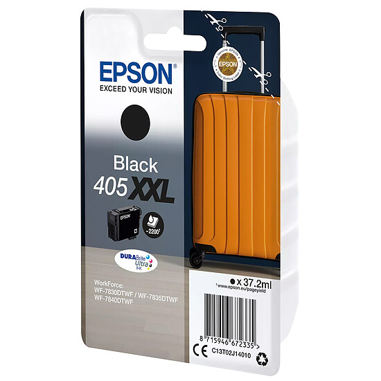 Cartouche d'encre Epson Valise 405XXL Noir - Autre vue