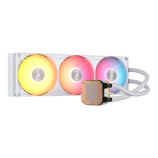 Watercooling AIO Corsair Nautilus II 360 RS ARGB Blanc - Autre vue