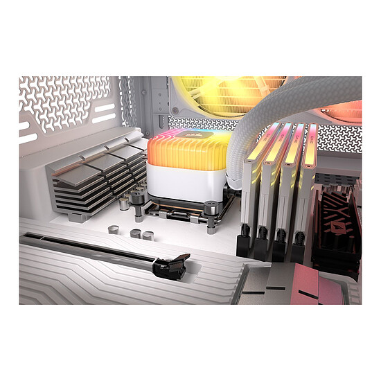 Watercooling AIO Corsair Nautilus II 360 RS ARGB Blanc - Autre vue