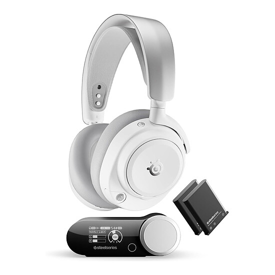 Casque micro SteelSeries Arctis Nova Pro Omni - Blanc - Autre vue