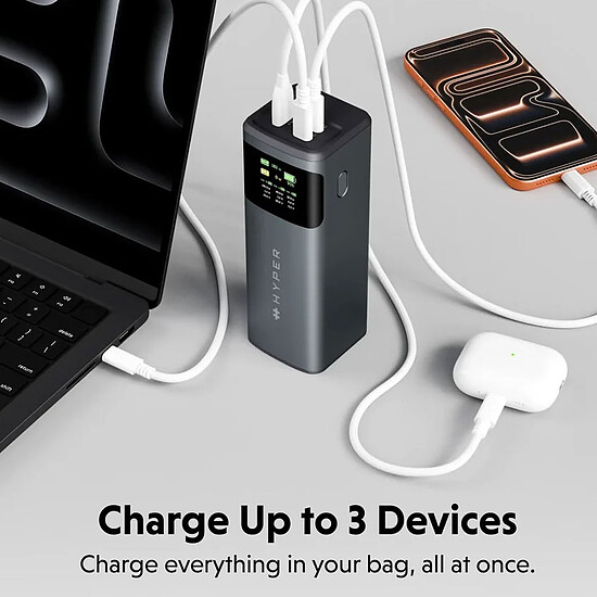 Batterie et powerbank Hyper HyperJuice 24K 200W Powerbank - Autre vue