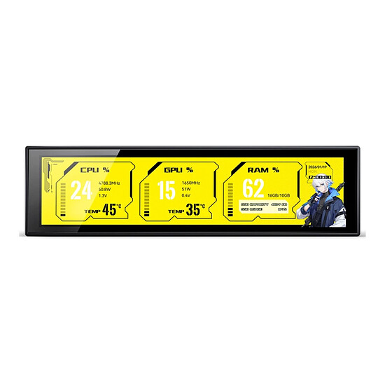 Accessoires divers boîtier Jonsbo DS916 Noir - Autre vue