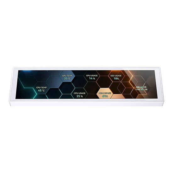 Accessoires divers boîtier Jonsbo DS916 Blanc - Autre vue