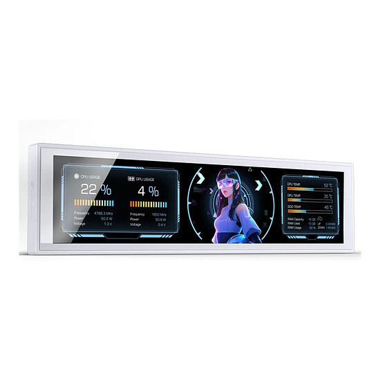 Accessoires divers boîtier Jonsbo DS916 Blanc - Autre vue