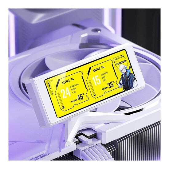 Accessoires divers boîtier Jonsbo DS339 Blanc - Autre vue