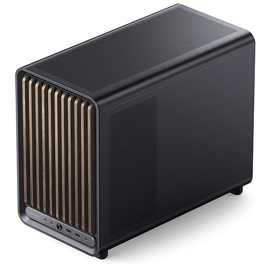 Boîtier PC Jonsbo D33 Wood Noir - Autre vue