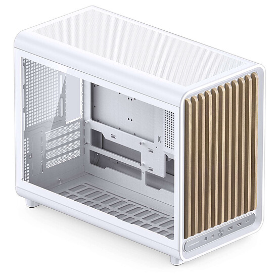 Boîtier PC Jonsbo D33 Wood Blanc - Autre vue
