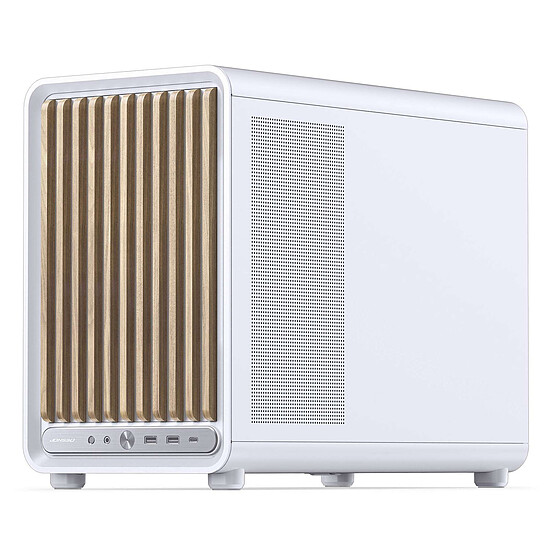 Boîtier PC Jonsbo D33 Wood Blanc - Autre vue