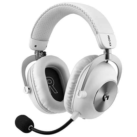 Casque micro Logitech G Pro X 3 Lightspeed - Blanc - Autre vue