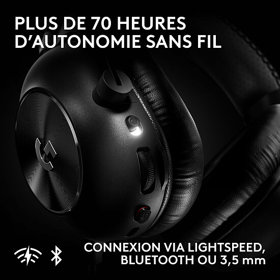 Casque micro Logitech G Pro X 3 Lightspeed - Noir - Autre vue