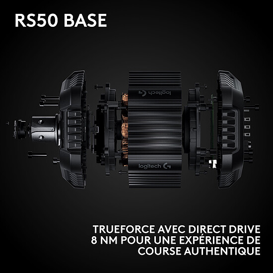 Volant Simracing Logitech G RS50 System - PC - Autre vue