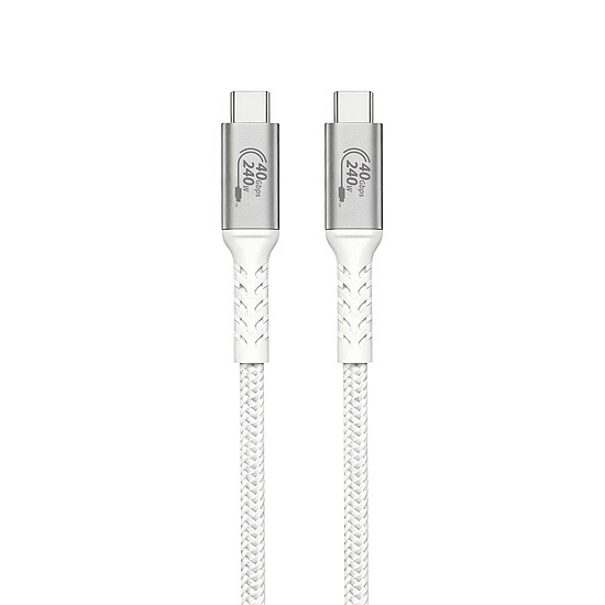 Câble USB INOVU Câble USB-C vers USB-C - USB4 - 40 Gbps - PD 240W - 1.8 m - Autre vue