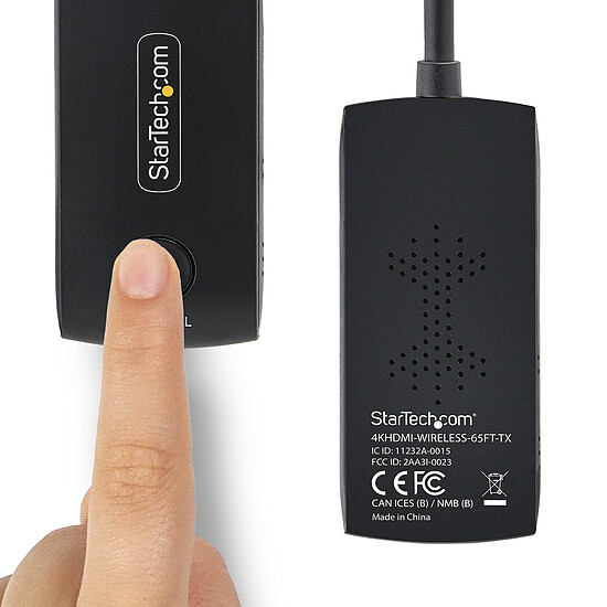 Extendeur HDMI StarTech.com Extendeur HDMI 4K sans fil - 20 m - Autre vue