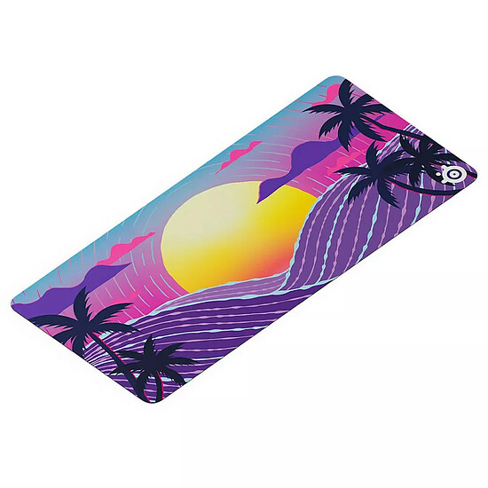 Tapis de souris SteelSeries QcK XXL - Neon Sunset  - Autre vue
