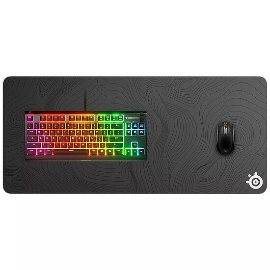 Tapis de souris SteelSeries QcK XXL - Topographic - Autre vue