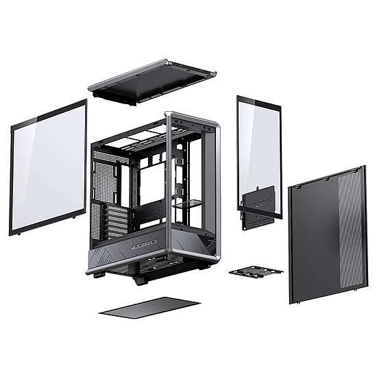 Boîtier PC Jonsbo D401 Noir - Autre vue