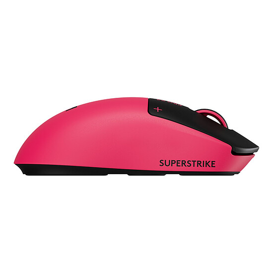 Souris PC Logitech G Pro X3 Superstrike - Éclipse magenta - Autre vue