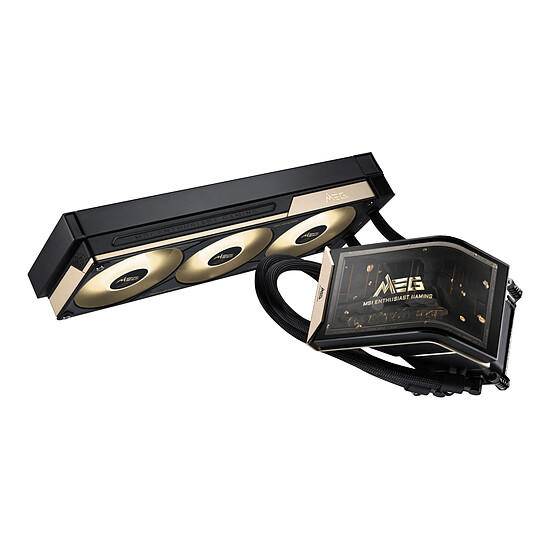 Watercooling AIO MSI MEG CORELIQUID E15 360 - Autre vue