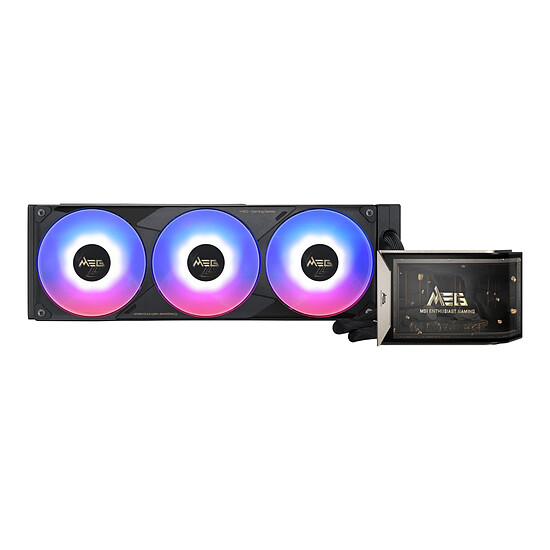 Watercooling AIO MSI MEG CORELIQUID E15 360 - Autre vue
