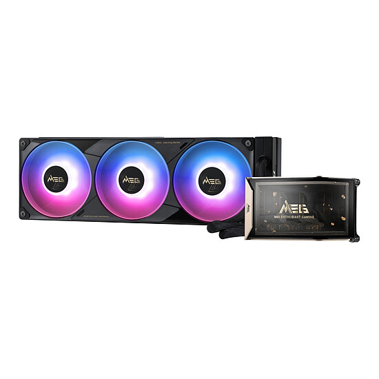 Watercooling AIO MSI MEG CORELIQUID E15 360 - Autre vue