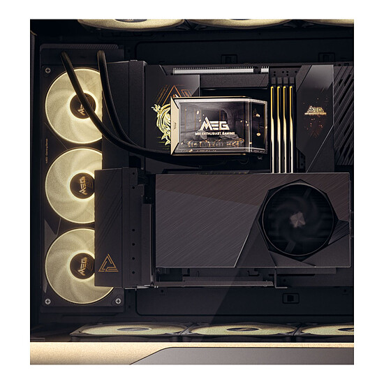 Watercooling AIO MSI MEG CORELIQUID E15 360 - Autre vue
