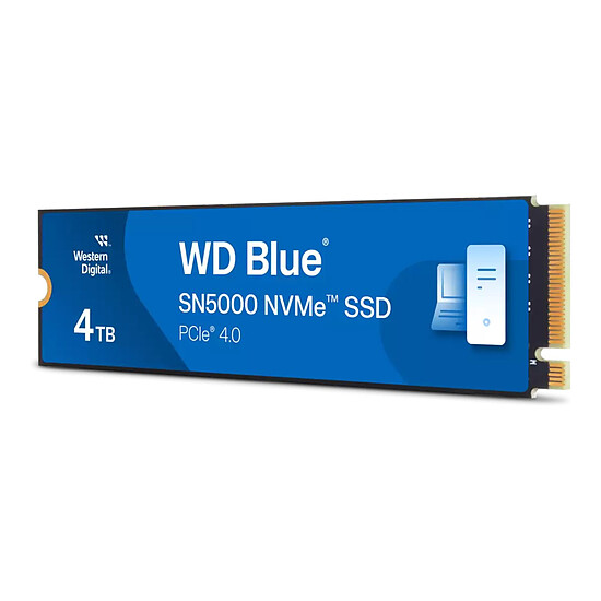 Disque SSD Western Digital SSD WD Blue SN5000 - 4 To - Autre vue