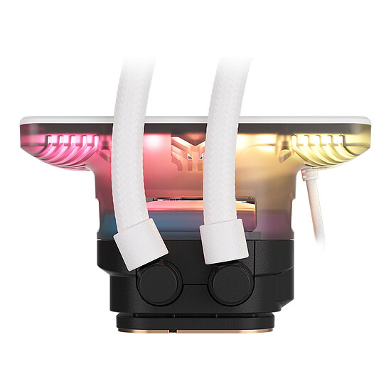Watercooling AIO Corsair iCUE LINK TITAN II 360 RX LCD - Blanc - Autre vue