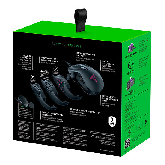 Souris PC Razer Naga v3 Pro - Autre vue