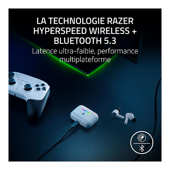 Casque micro Razer Hammerhead v3 X HyperSpeed for PlayStation - Autre vue