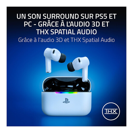 Casque micro Razer Hammerhead v3 X HyperSpeed for PlayStation - Autre vue