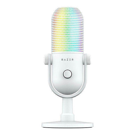Microphone Razer Seiren V3 Chroma 32-Bit DSP - Blanc - Autre vue
