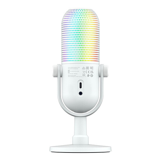 Microphone Razer Seiren V3 Chroma 32-Bit DSP - Blanc - Autre vue