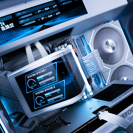 PC de bureau PC Gamer Vision - Win11 installé (version d'essai) - Autre vue