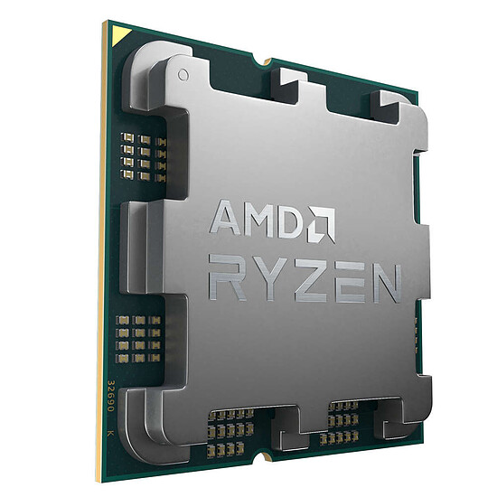 Processeur AMD Ryzen 5 7500 Wraith Stealth (3.7 GHz / 5.0 GHz) - Version tray - Autre vue
